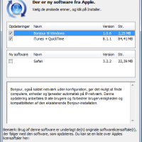 Fjern Apple software update besked