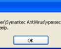 Symantec antivirus fejl vpmsece.dll