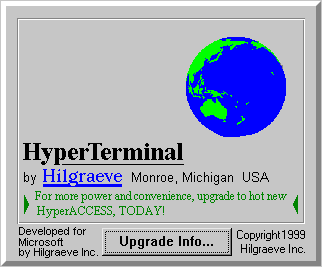 Hyperterminal til Windows Vista