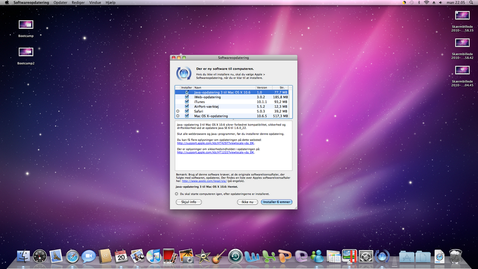 Sådan opdaterer du din mac