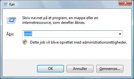 Reparer systemfilerne i Windows Vista