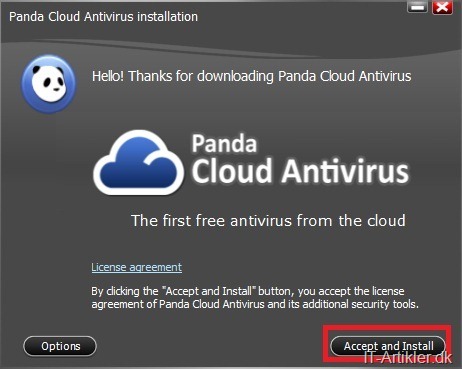 Gratis Antivirus Panda Cloud