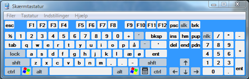 Windows software tastatur