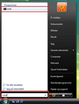Superadministrator Windows 7 og Vista